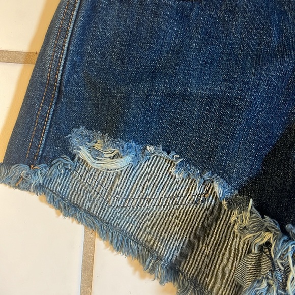 Free People denim Jean shorts EUC 25 - Picture 3 of 5